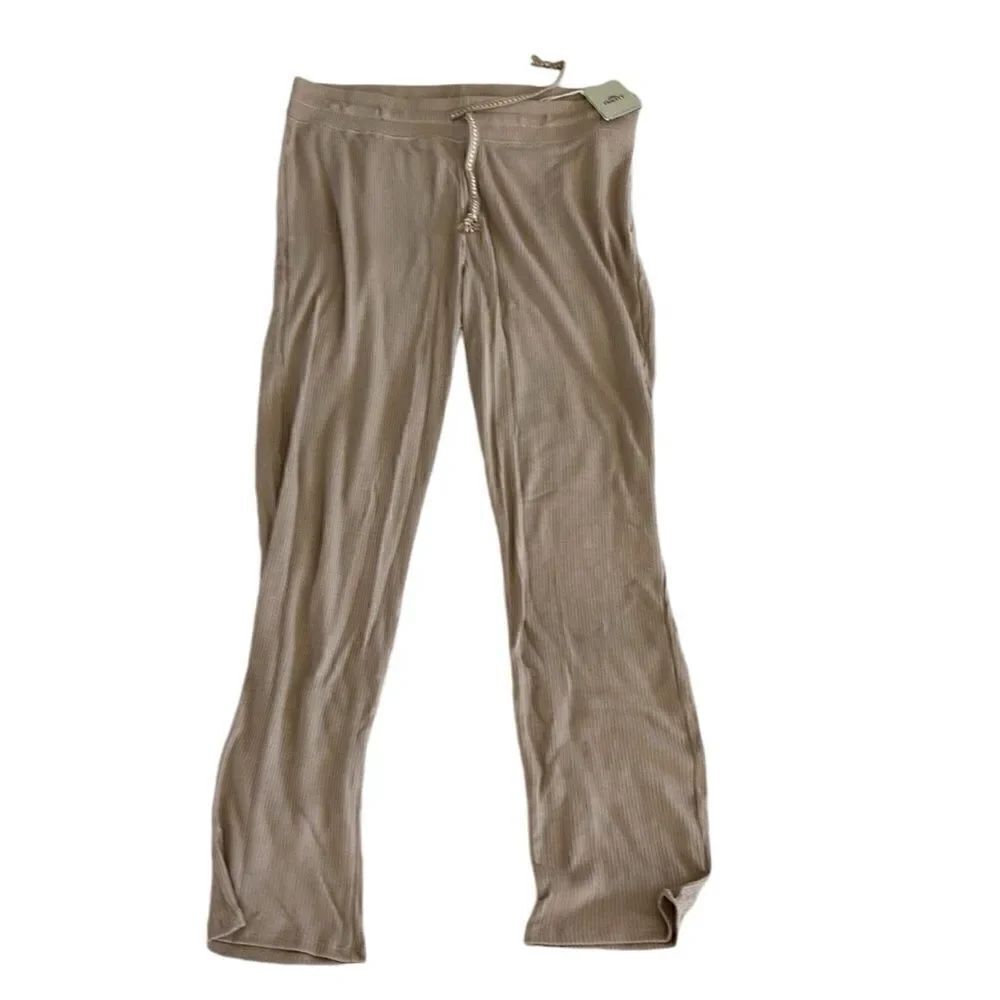 Faherty Women's Legend Rib Riva Slim Pants, Nomad, Size XL, NWT - Picture 3 of 9